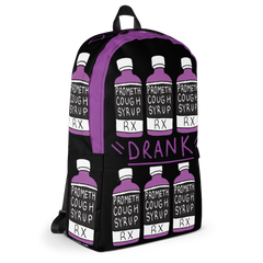 "Purple Drank" Cough Syrup Bottle - Laptop Backpack