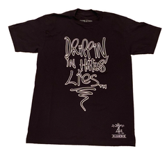 Drippin In Haters Lies, T-Shirt, Black
