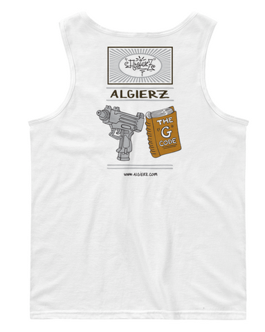 Live By The G Code (white) Tank