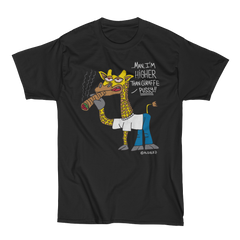 Higher Than Giraffe (black) T-shirt