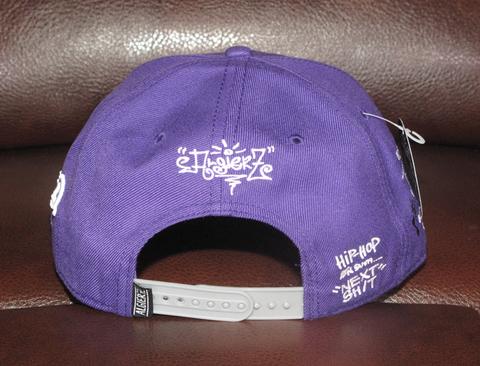 Still Jammin Screw - Snapback Hat - Purple