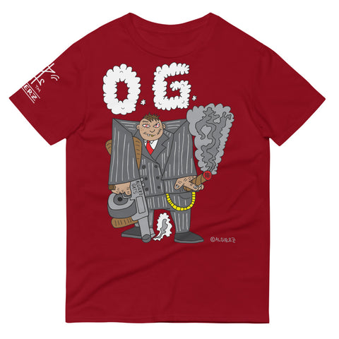 O.G. Original Gangster - Burgundy T-Shirt