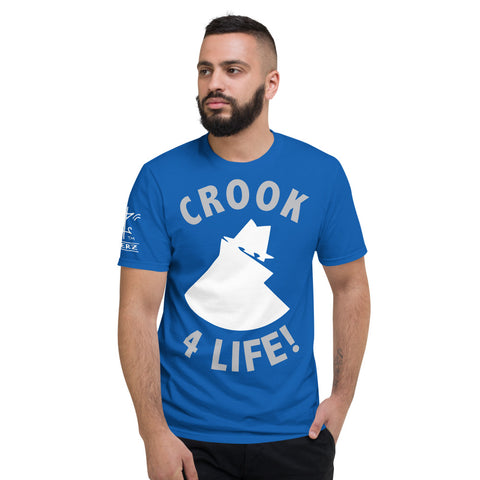 Crook 4 Life (Royal Blue) T-shirt