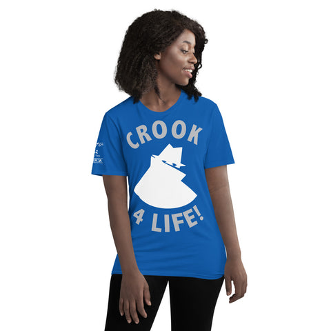 Crook 4 Life (Royal Blue) T-shirt