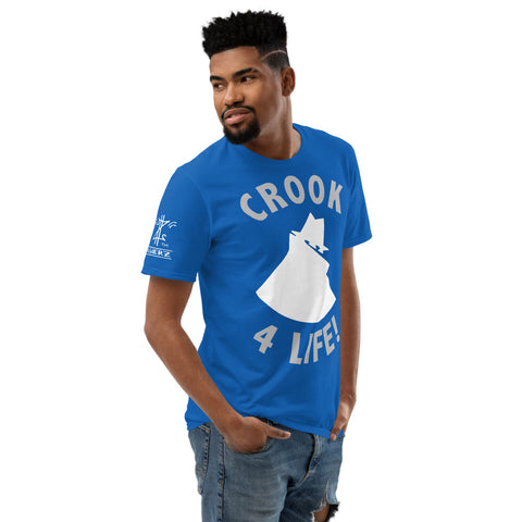 Crook 4 Life (Royal Blue) T-shirt
