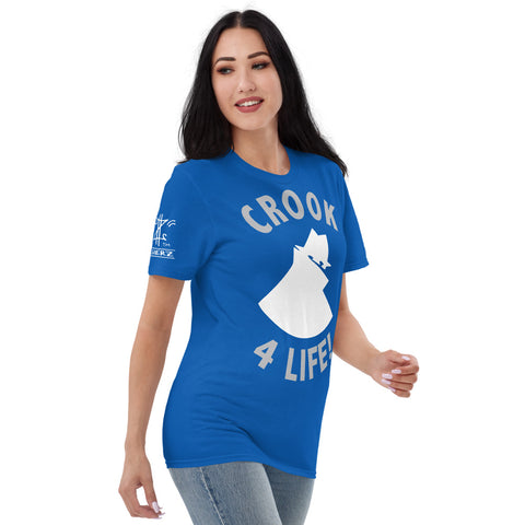 Crook 4 Life (Royal Blue) T-shirt