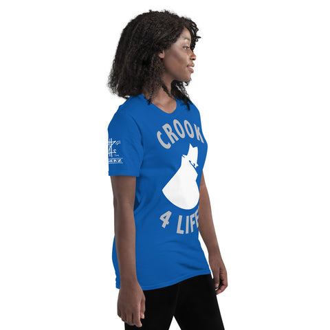 Crook 4 Life (Royal Blue) T-shirt