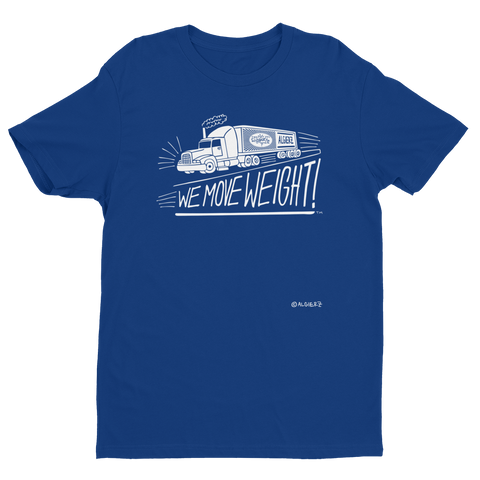 We Move Weight (Royal Blue) T-Shirt