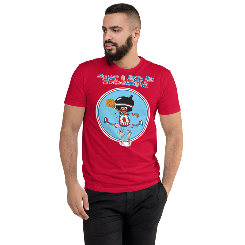 Baller (red) T-Shirt | ALGIERZ.com