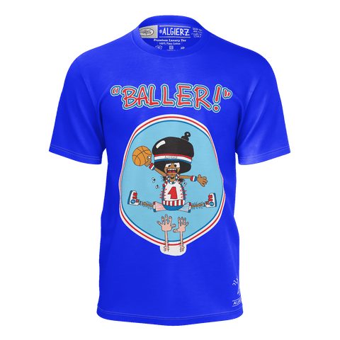 "Baller!" T-Shirt, Royal Blue