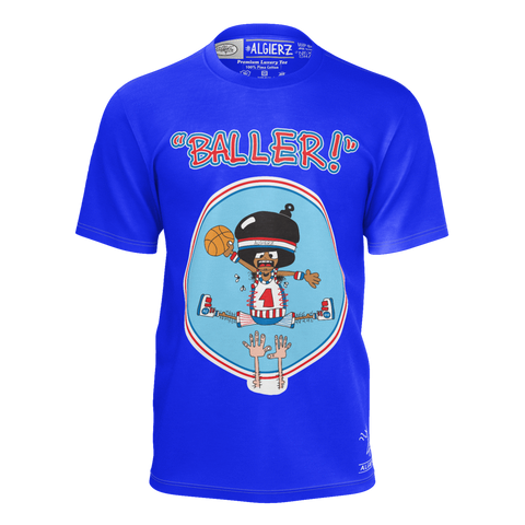 Copy of Baller, T-Shirt, Royal Blue remix