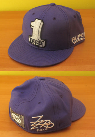 1 Deep (purple) Hat
