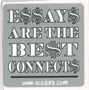 Essays Are The Best Connects - Sticker