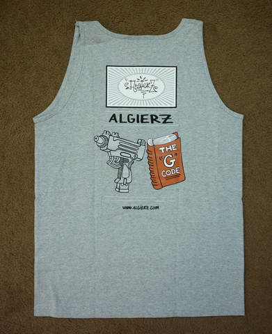 Live By The G Code (grey) Tank