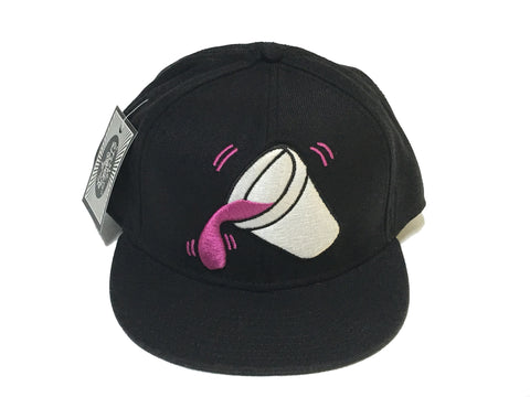 Leaning Drank Cup (black) Hat
