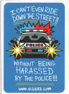 Harassed By The Police - Z-Ro Sticker
