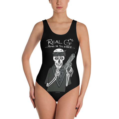 Real G's Move In Silence (black) Swimsuit