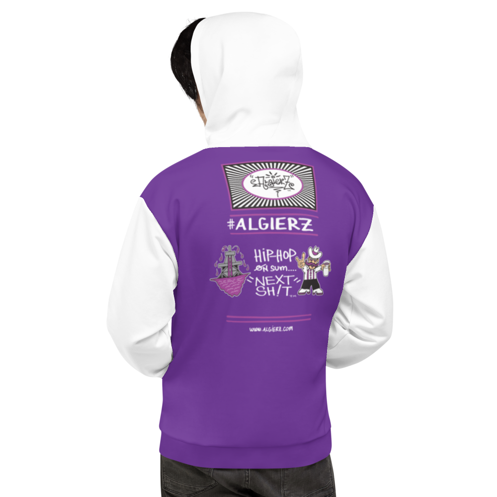 Cash and maverick top baker merch purple hoodie