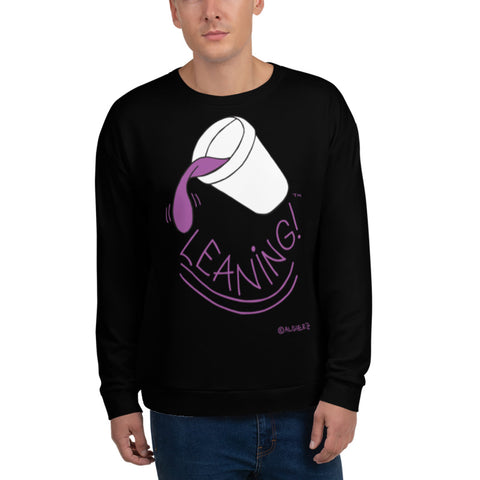 Leaning - Crewneck Sweatshirt (black)