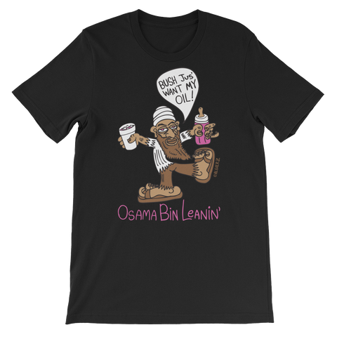 Osama Bin Leanin' (black) T-shirt