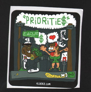 Priorities - Sticker