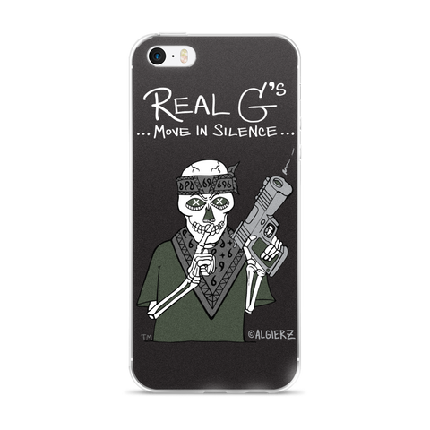Real G's Move in Silence Case for iPhones and Samsungs