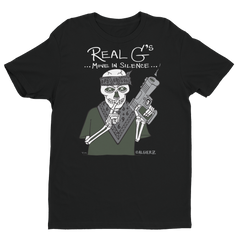 Real G's Move In Silence (black) T-shirt