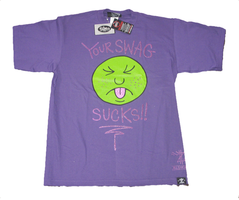 Your Swag Sucks! (T-Shirt) purple