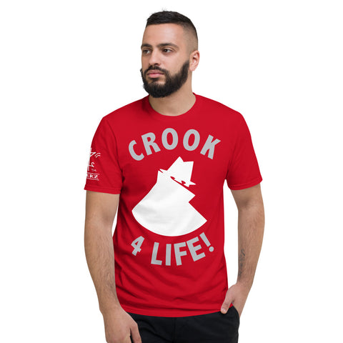 Crook 4 life t-shirt red