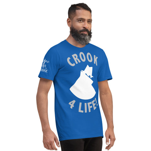 Crook 4 Life (Royal Blue) T-shirt