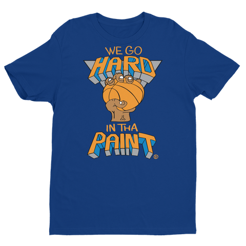We Go Hard In The Paint (blue) T-shirt