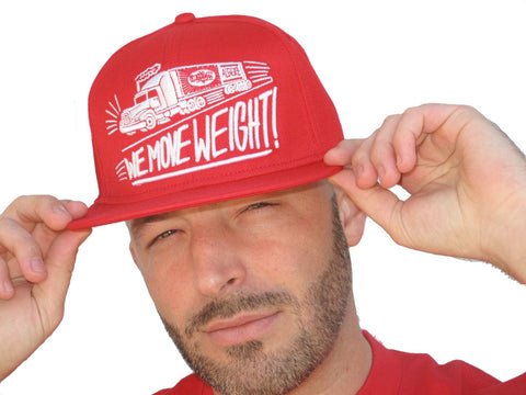 We Move Weight (Red) Hat