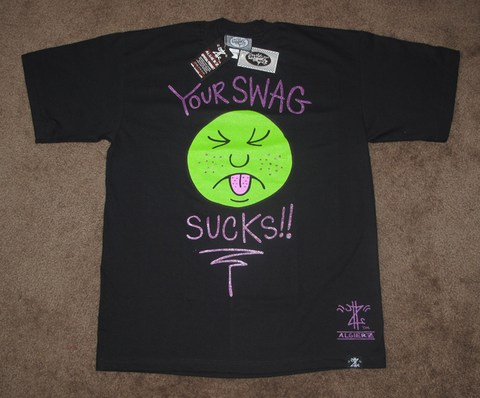 Your Swag Sucks! (T-Shirt) black